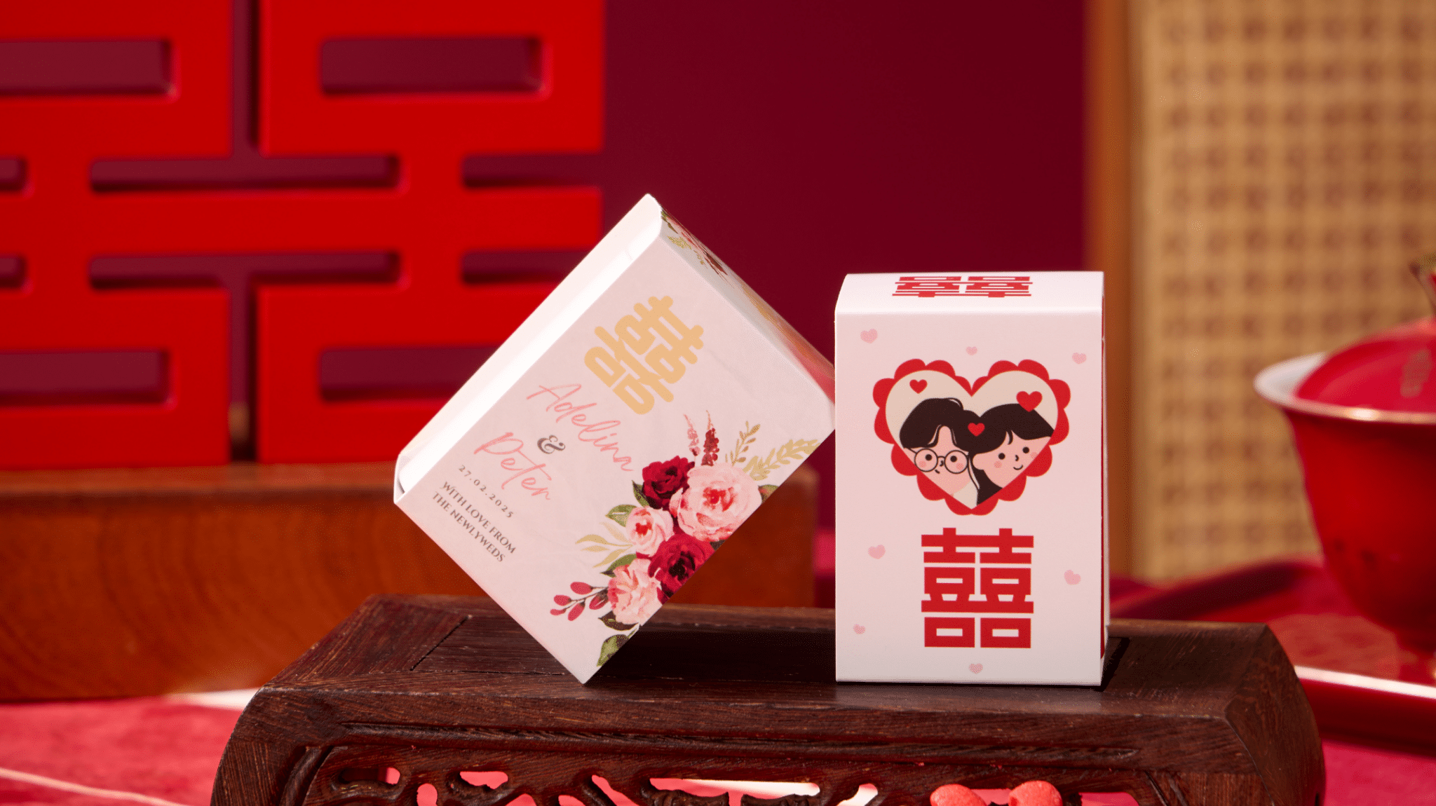 SAGE TEA 2026 婚禮回禮茶罐與客製化茶點禮盒
