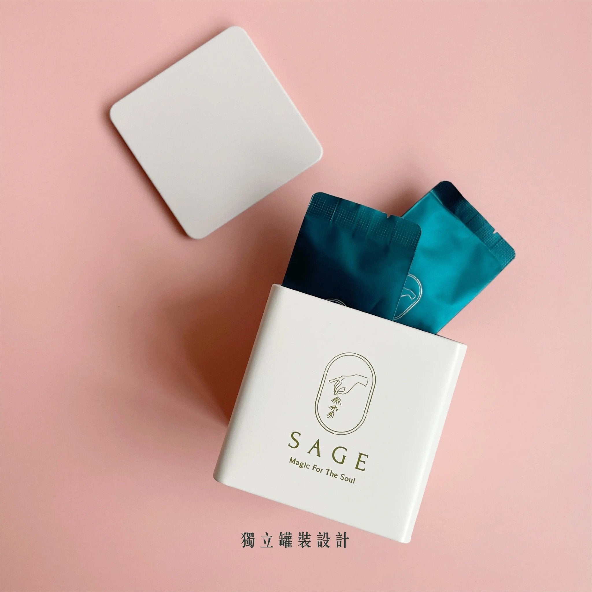 台灣南投四季春茶包 (10入罐裝)|花香回甘 清熱解毒| SAGE TEA | THE FINE TEA LAB - SAGE TEA