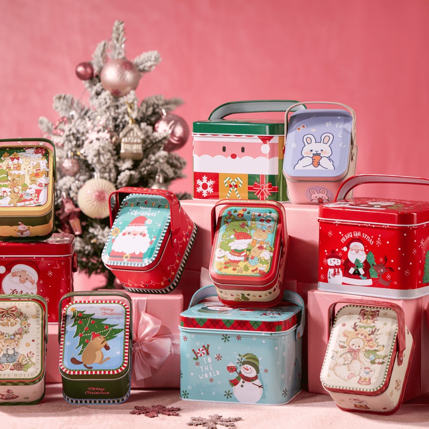 Carry Gift Boxes with Handle (S) 手提禮盒系列 (S)|SAGE TEA 聖誕禮物推介 - SAGE TEA
