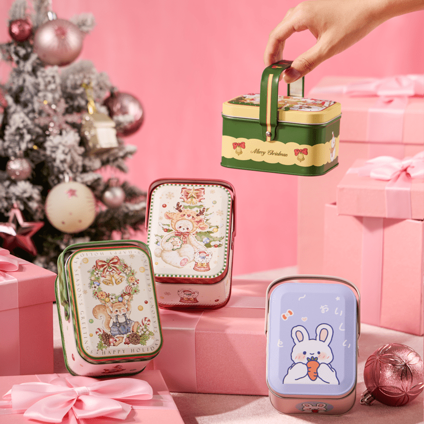Carry Gift Boxes with Handle (S) 手提禮盒系列 (S)|SAGE TEA 聖誕禮物推介 - SAGE TEA