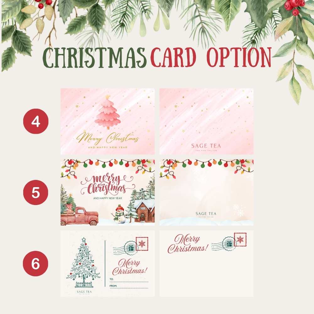 Nordic Christmas Pouch Collection 北歐溫暖聖誕布袋系列 | Sage Tea 聖誕禮物 推介 🎁 創意禮物 ・ 交換禮物 ・ 客製 茶香布袋禮盒 - SAGE TEA