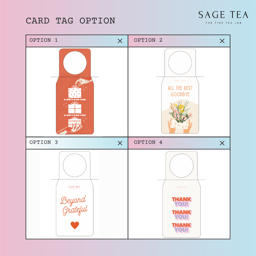 【香港製造 精品冷泡茶】SAGE TEA Craft Cold Brew Tea|無糖健康選擇🎁 客製化感謝卡服務 - SAGE TEA