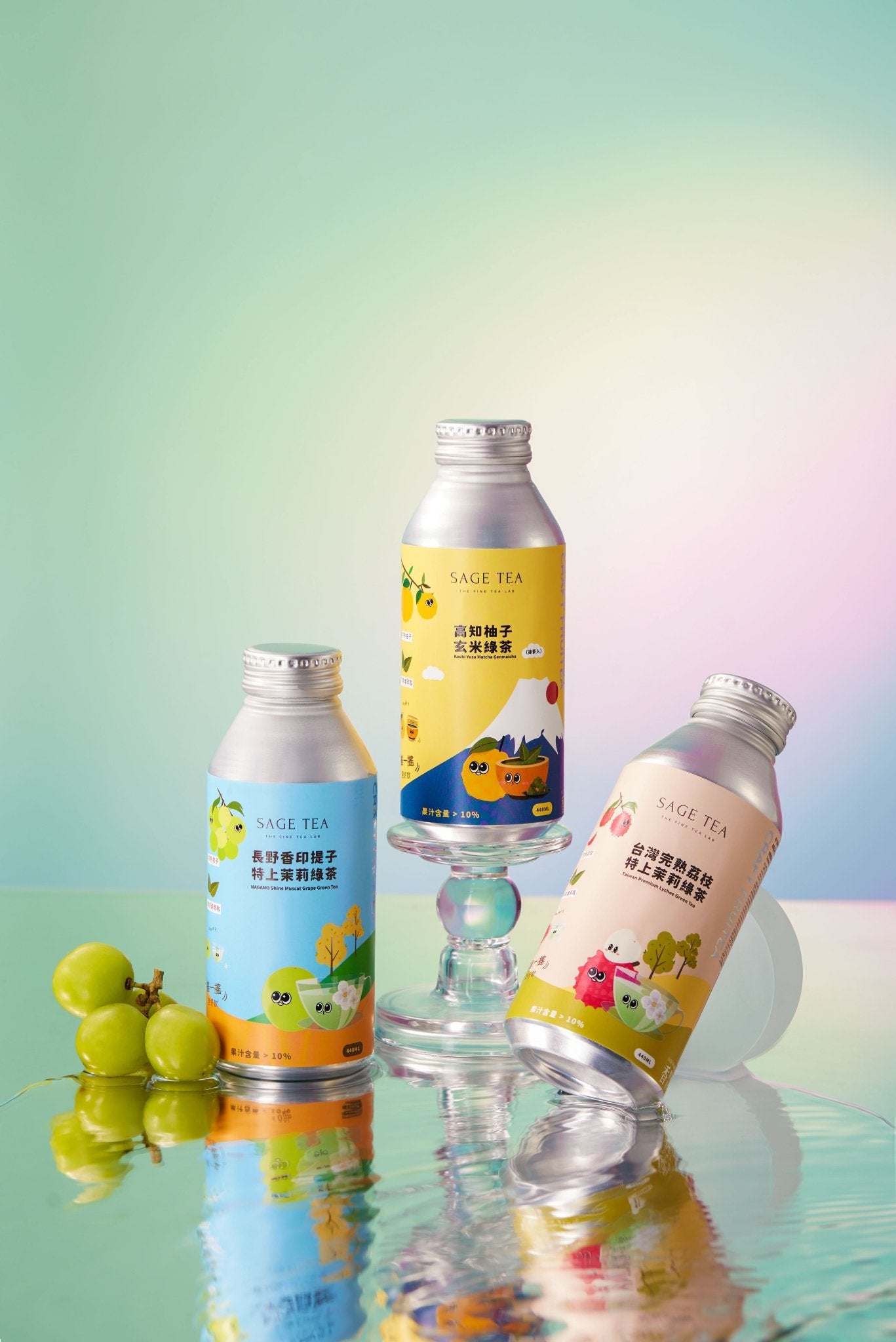SAGE TEA Craft Fruitea | 香港製造職人水果茶系列|客製掛牌🎀最快1天送達|健康日式鋁罐茶飲 - SAGE TEA