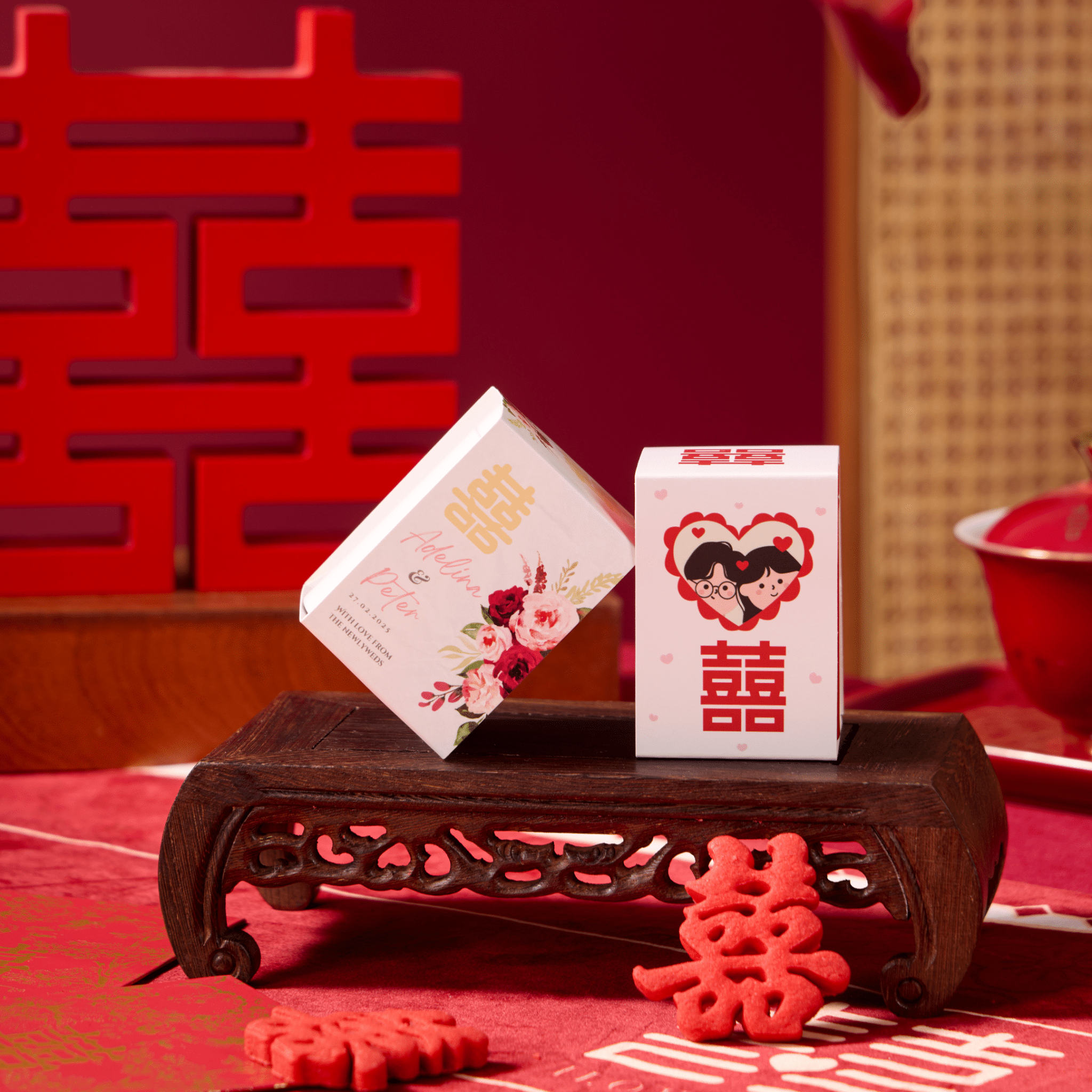 SAGE TEA 2026 婚禮回禮茶罐與客製化茶點禮盒