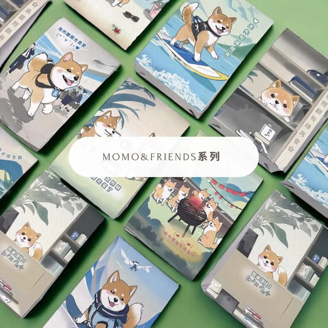 【14/12出貨】【散水禮物💗DIY】MOMO&FRIENDS系列曲奇/茶包2件裝