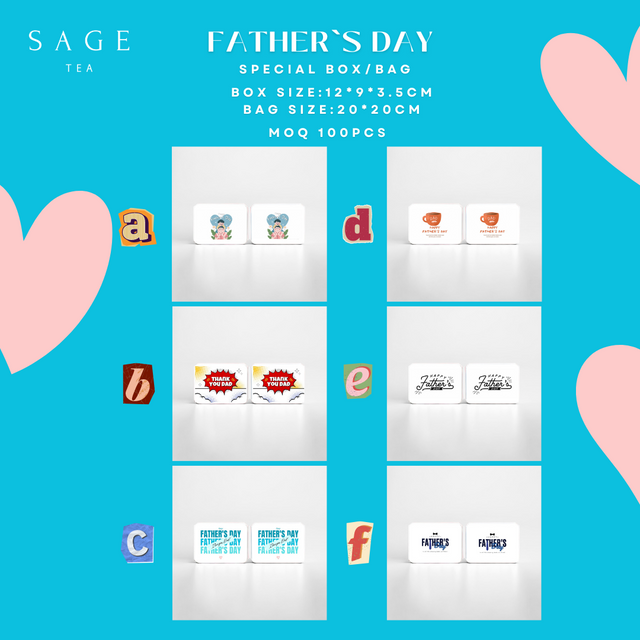 【母親節限定】Sage 公司禮盒 茶葉禮盒 布袋 免費客製化適用 【設最低起訂量】