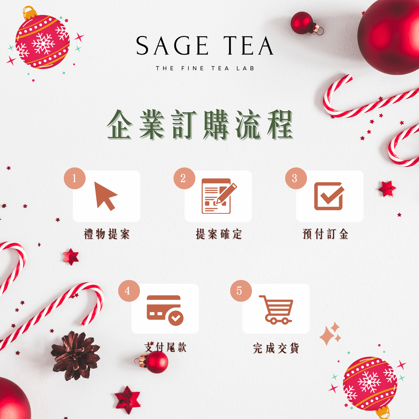 Evergreen Elegance Gifts Collection 冬青雅緻禮盒系列 | 企業禮品・商務禮品・宣傳贈品・活動禮盒首選 - SAGE TEA