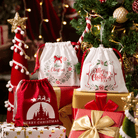 Nordic Christmas Pouch Collection 北歐溫暖聖誕布袋系列 | Sage Tea 聖誕禮物 推介 🎁 創意禮物 ・ 交換禮物 ・ 客製 茶香布袋禮盒 - SAGE TEA