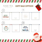 Nordic Christmas Pouch Collection 北歐溫暖聖誕布袋系列 | Sage Tea 聖誕禮物 推介 🎁 創意禮物 ・ 交換禮物 ・ 客製 茶香布袋禮盒 - SAGE TEA