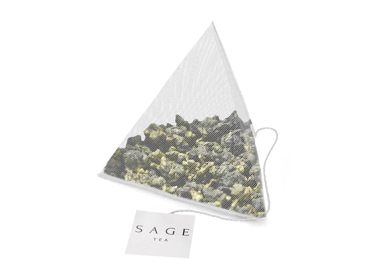 SAGE TEA 茶風 2023 特級茉莉白龍珠 (春茶) 【有繩原葉茶包 十個裝 獨立包裝】 - SAGE TEA